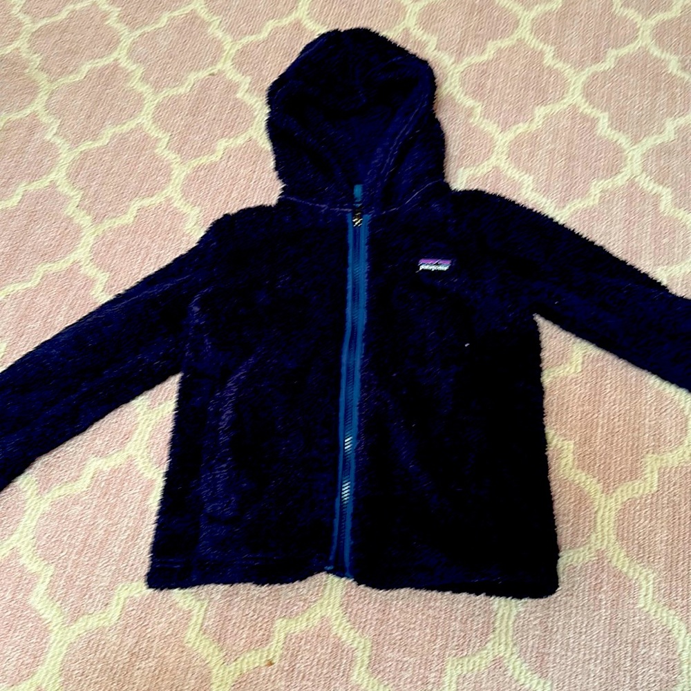 Patagonia cozy fleece zip up jacket size S (7-8)